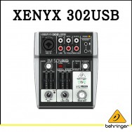 XENYX 302USB,오디오 인터페이스와 Xenyx 마이크 프리앰프,프리미엄 5입력,음악방송가능
